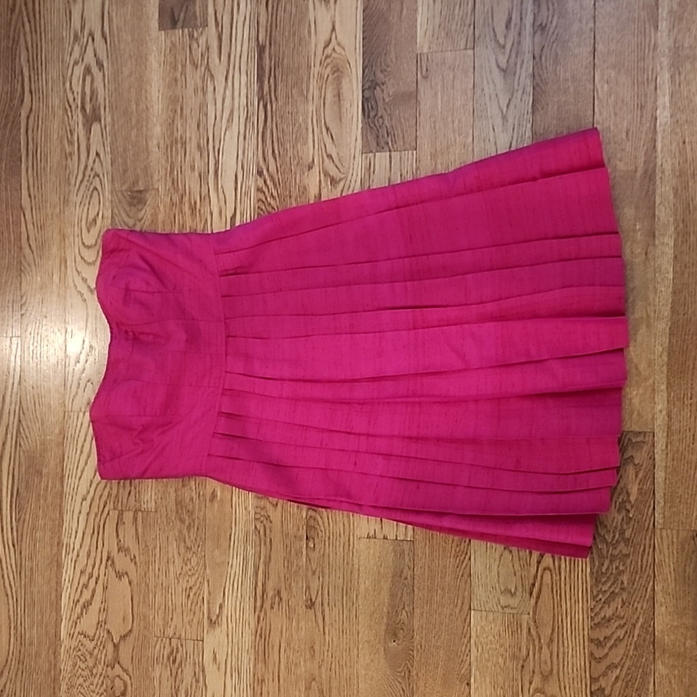 Donna Morgan silk strapless dress size 8
